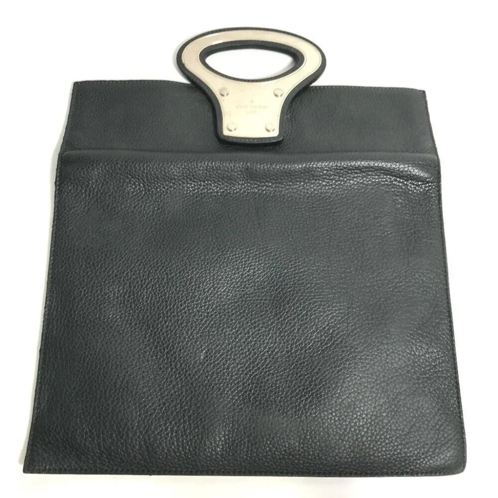 LOUIS VUITTON M48811 portfolio 2WAY Hand Bag Clutch Taurillon Clemence Leather